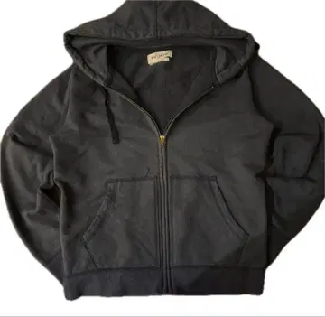 T.N. JACK 다크 그레이 후드티 S