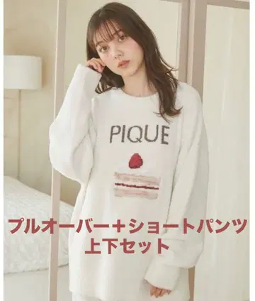 gelato pique 베비모코 케이크 자카드 풀오버 & 숏팬츠