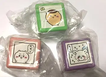 치이카와 (먼작귀) 더블 스탬프 치이카와&모몽가&밤만쥬