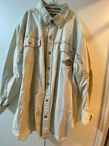 Harley Davidson 베이지 셔츠 3XL