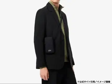 Lacoste 숄더백 블랙