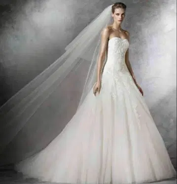 pronovias 3m 웨딩 베일