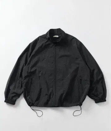 프리크스토어 릴랙스핏 스탠드 카라 나일론 지퍼 블루종