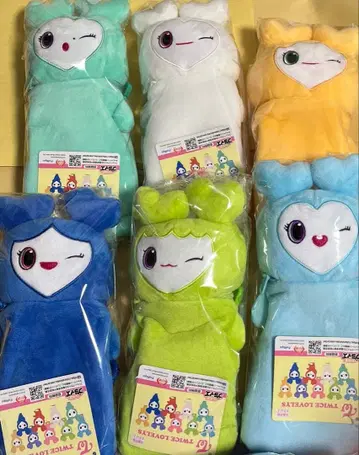 GIGO TWICE LOVELYS 노비후냐 파우치 6개 세트