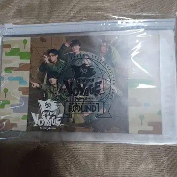 미개봉 나니와단시 x ROUND1 감사 카드 & 클리어 파우치