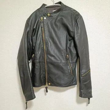 [ 새상품급 ] duffer DUFFER 싱글 라이더 램 가죽 자켓