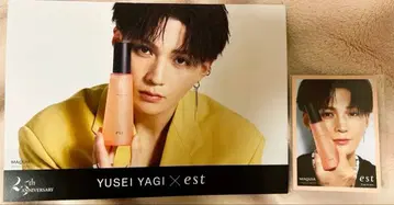 야기 유세이 트레이딩 카드 est 1장 플라이어 1장 세트