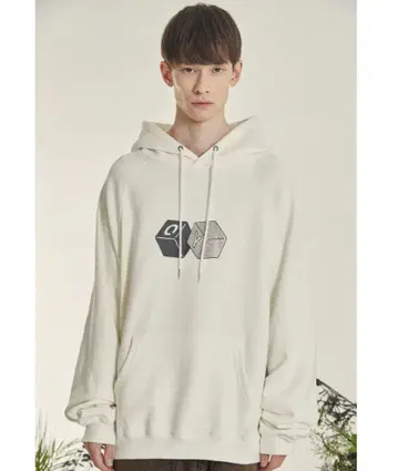 OY 큐빅 큐브 로고 후디 풀오버 후드티