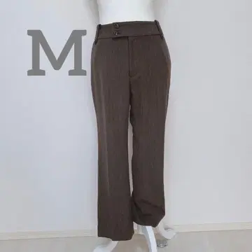 HAVE A NICE TRIP 슬랙스 브라운 오피스 캐주얼 M