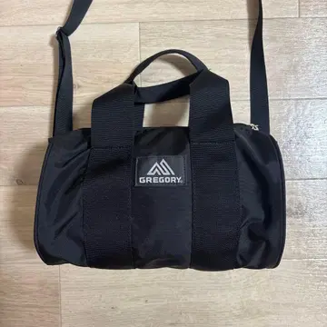 [ 새상품급 ] GREGORY 그레고리 미니 보스턴 숄더백 블랙