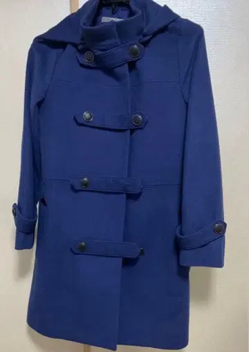 비아지오 블루 viaggioblu 코트 후드 탈부착 가능