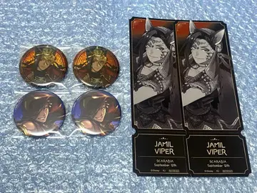 트위스테 자밀 AGF 기숙사복 캔뱃지 글로매스 스케어리 혜택 카드