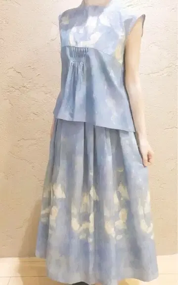 작가 핸드메이드 별 밤하늘 밤 원피스