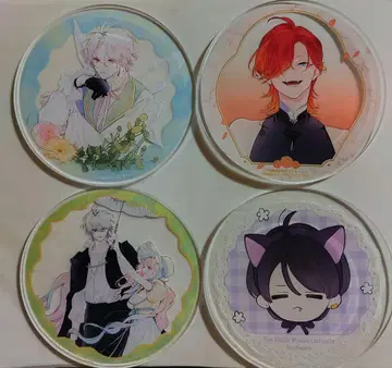 꽃 숨기는 너의 메테오르 아크릴 코스터 4장 세트