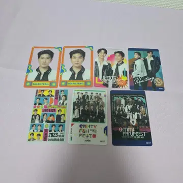 GMMTV FANFEST 2023 클리어 카드 firstkhaotung