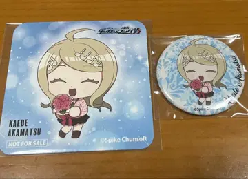 아카마츠 카에데 콜라보 카페 goodspoon 캔뱃지 코스터