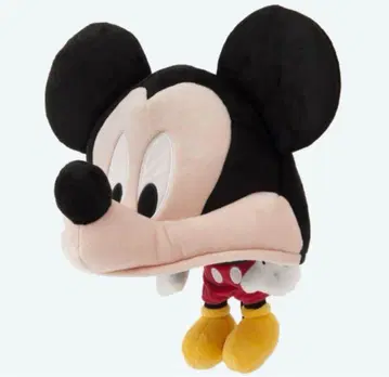 디즈니 미키마우스 봉제 인형 캡 프리 사이즈