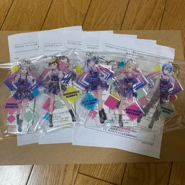 산토리 러브 라이브 슈퍼스타 5yncri5e 아크릴 키링