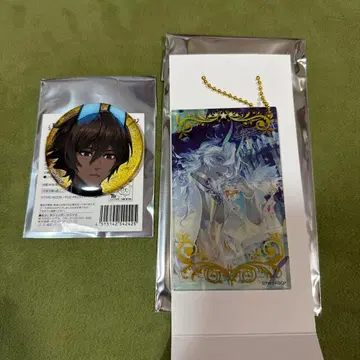 fgo 로손 콜라보 캔뱃지 아크릴 키링 아르주나 알타 카르나