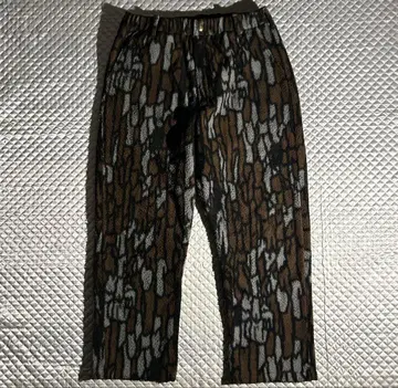 80s L.L.Bean USA 트레버크 카모플라주 플리스 팬츠 카모플라주