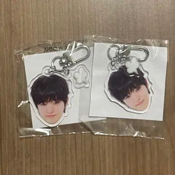 TREASURE 얼굴 아크릴 키링 지훈 화남 2개