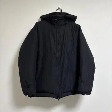 BEAMS 코튼 나일론 다운 후드티 다운 자켓 아우터