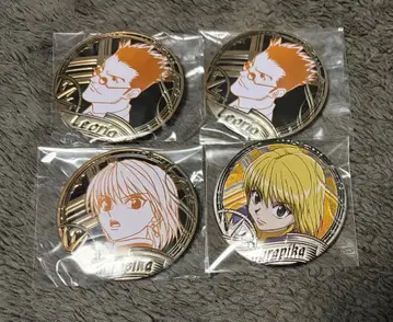 HUNTER x HUNTER 헌터헌터 중국 한정판 캔뱃지 조각 시리즈