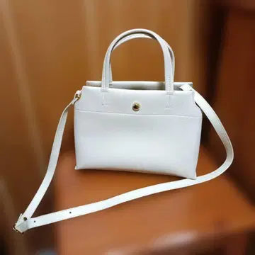 화이트 2WAY 숄더백