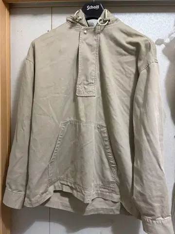 올드 GAP 베이지 풀오버 갭 아노락 후드티 코튼