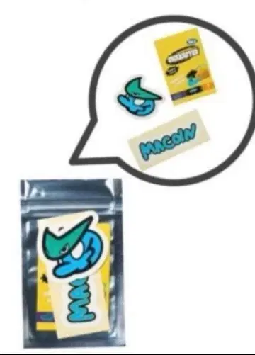 코인파 캐릭터 하세가와 신 스티커 세트 1