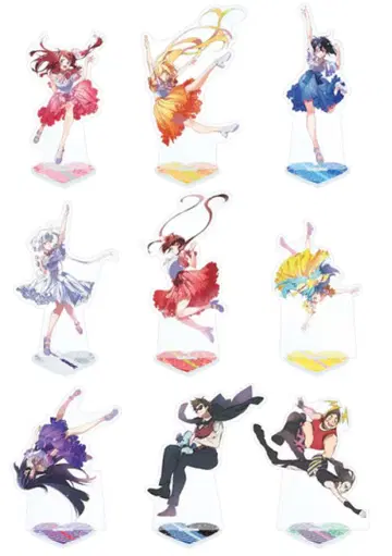 좀비 랜드 사가 유메긴가 파라다이스 아크릴 스탠드 전 9종 사가 한정판