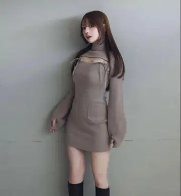 andmary bebe ribbon mini doress