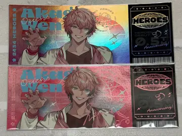HEROES half Anniversary 티켓풍 카드 아카기 웬