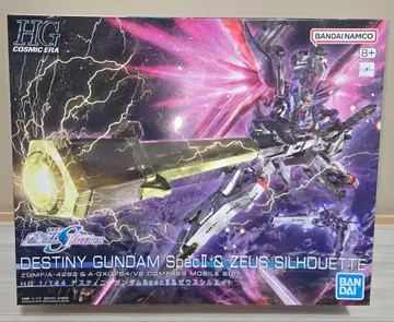 미조립 HG 1/144 데스티니 건담 SpecII & 제우스 실루엣