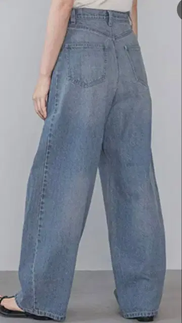 Apb 코쿤 데님 팬츠