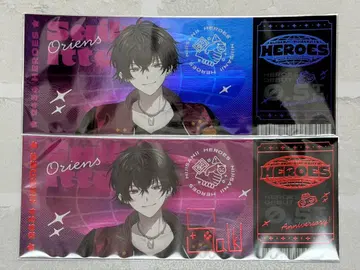 HEROES HALF Anniversary 사에키 잇테츠 티켓풍 카드