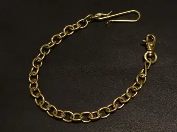 놋쇠 견고 지갑 체인 (이음새 없는 팥 모양 땜) 일본제