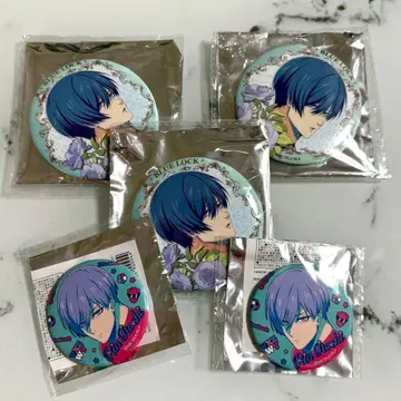 블루 록 이토시 린 ANIQUE ANISUKI 캔뱃지 5개 세트