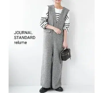 정가 13000엔 정도 JSrelume 트위드 프린지 V넥 살로펫