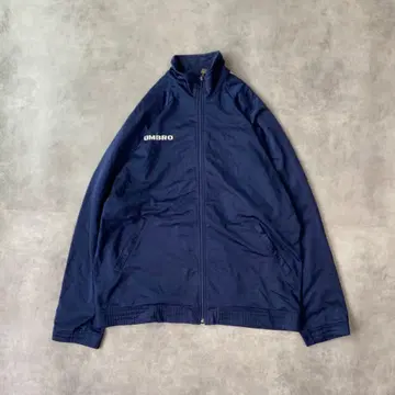 엄브로 트랙 자켓 네이비 90s M 네이비 화이트 자수 11219