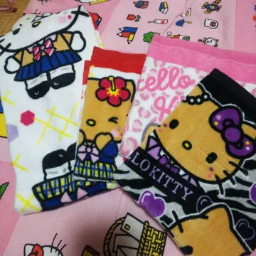 키티 페이스 타월, 핸드 타월 시마무라, 아베일