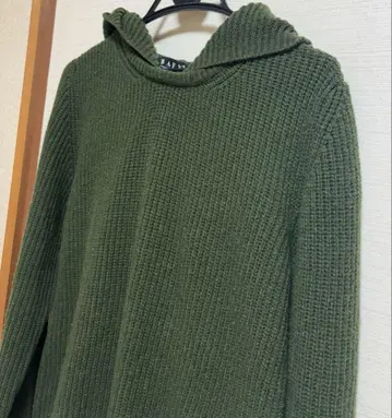 바피 그린 후드 후드티 니트 46