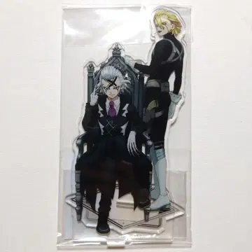 Dr.STONE 제노 스탠리 페어 아크릴 스탠드 새상품 체어 옥좌