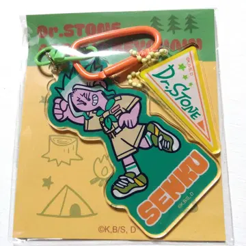 Dr.STONE 이시가미 센쿠 아크릴 키링 미즈사와 비누 콜라보
