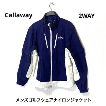 Callaway 남성용 골프웨어 나일론 자켓 레인코트 발수