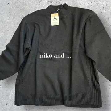 새상품 niko and - 루즈핏 긴팔 니트