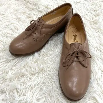 컨디션 최상 본 스텝 오오츠카 제화 레이스업 슈즈 23.5cm 브라운