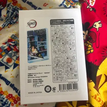 귀멸의 칼날 아크릴 블록 토미오카 기유