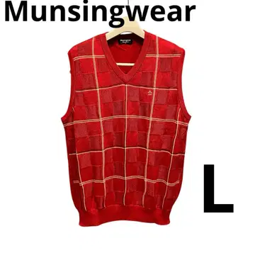 [새상품급] 먼싱웨어 남성용 골프 베스트 L