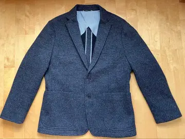 BANANA REPUBLIC 남성용 울 자켓 네이비 L 사이즈